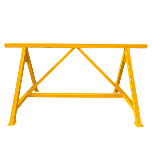 Cavalletti da appoggio industriali GT certificati CE in acciaio per carichi pesanti, officine meccaniche, carpenterie, saldatura, verniciatura ed edilizia